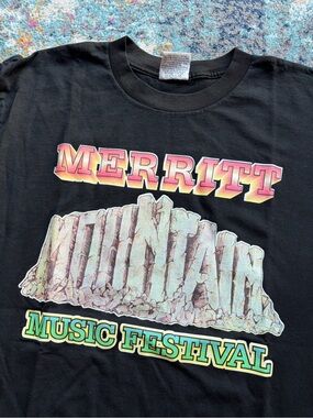 Vintage Merritt Music Festival shirt